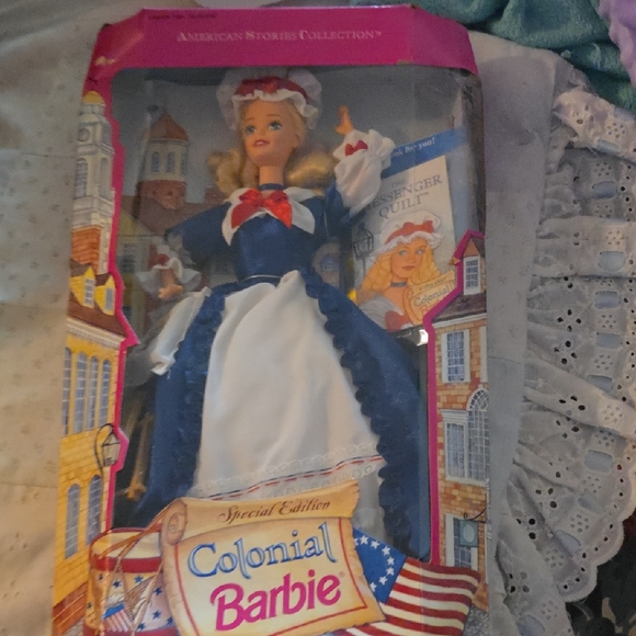 Barbie Special Edition Doll in Blue and White - Main Image